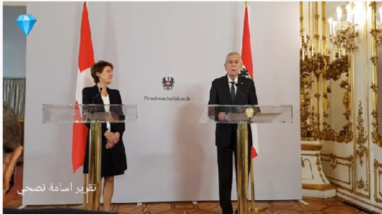 زيارة الرئيسة السويسرية سيمنونيا سوماروغا الى النمسا 
