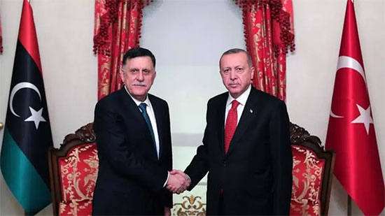 السراج  وأردوغان 