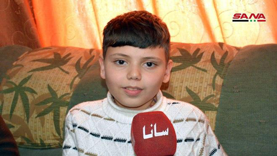 طفل سوري يتمتع بقدرات استثنائية
