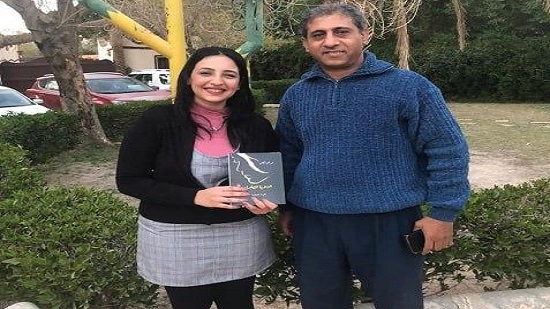 الكاتب الصحفي جمال رشدي والأديبة مريم أنيس