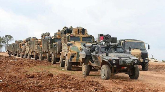 الجيش التركي يدخل تعزيزات جديدة إلى سوريا
