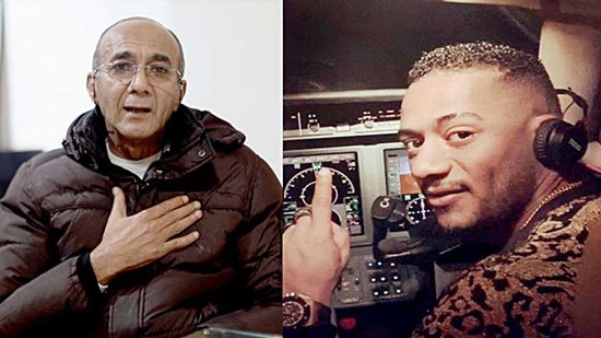 الطيار أشرف أبو اليُسر ومحمد رمضان