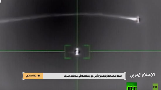 الحوثيون ينشرون فيديو يوثق لحظة إسقاط الطائرة السعودية