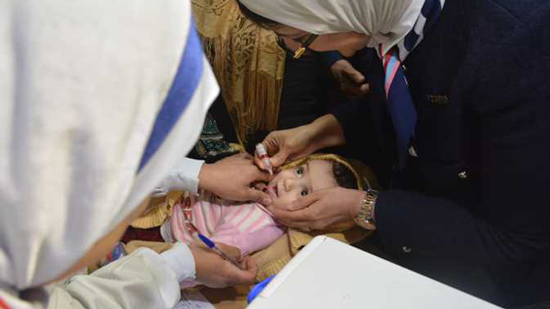 انطلاق الحملة القومية للتطعيم ضد «شلل الأطفال» في المحافظات