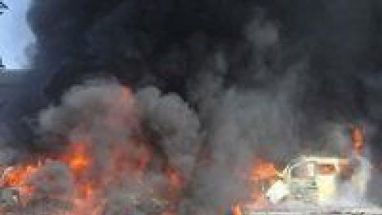 انفجار سيارة مفخخة قرب الحدود التركية
