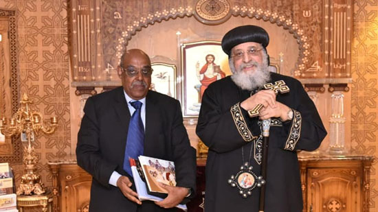 البابا يستقبل سفير إريتريا  بالقاهرة