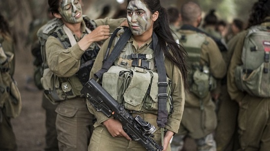 قوات نسائية إسرائيلية