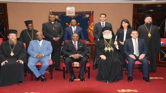بطريرك الروم الأرثوذكس يلتقي السفير المصري بمالاوي
