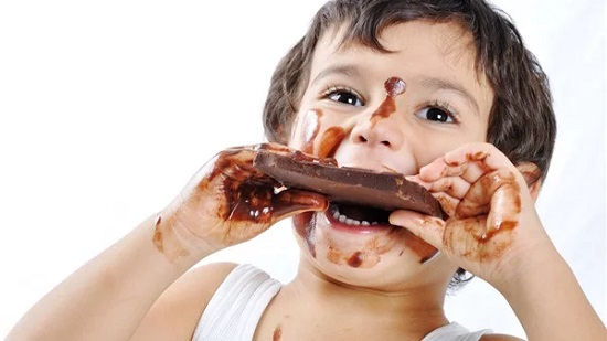 فوائد الشوكولاته للاطفال