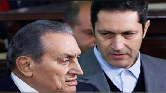 علاء و الرئيس الأسبق حسني مبارك