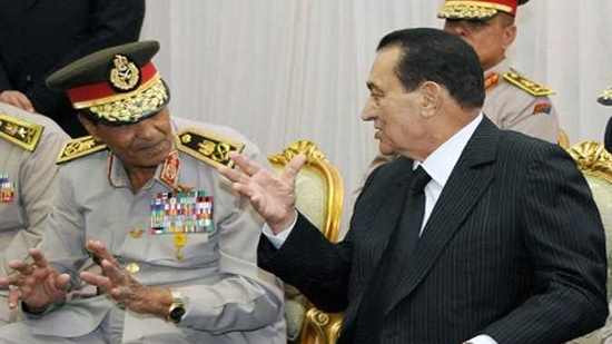 كيف نعى المشير حسين طنطاوي الرئيس الأسبق حسني مبارك؟