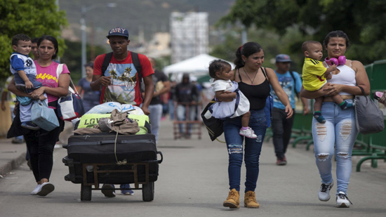  2 مليون يورو من النمسا لمساعدة اللاجئين الفنزويليين فى كولومبيا 