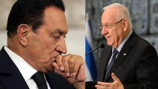 رؤوفين ريفلين  الرئيس المصري الأسبق محمد حسني مبارك