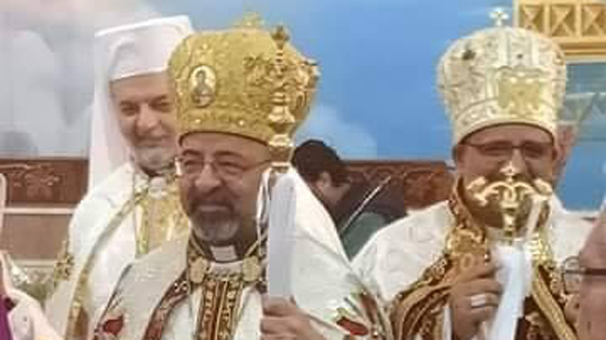  البطريرك إبراهيم إسحق يترأس القداس الإلهي الاحتفالي بالسيامة الأسقفية للأب بشارة جودة على إيبارشية أبو قرقاص