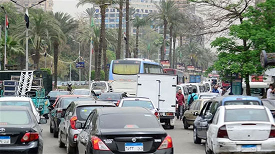 كثافات مرورية متوسطة في القاهرة والجيزة