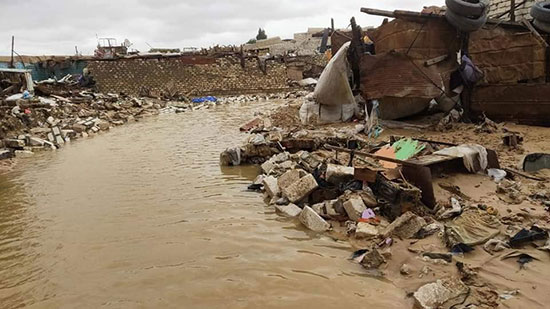 باحث بالمبادرة المصرية : كارثة السيول في زاريب 