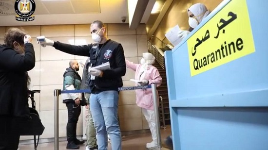 إجراءات المطارات المصرية للوقاية من فيروس كورونا