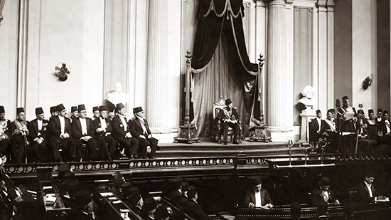 حل البرلمان بعد ساعات من انعقاده ٢٣ مارس ١٩٢٥