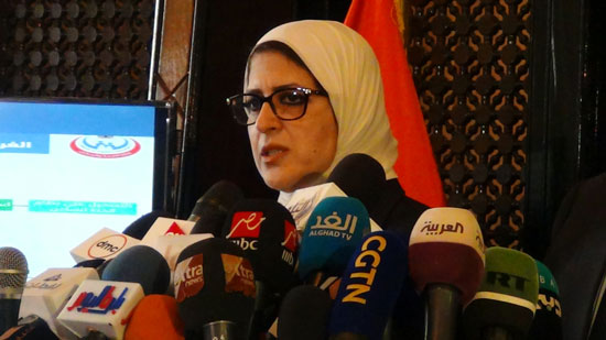  وزيرة الصحة ... الأسبوعين القادمين هم الأخطر  أناشد المصريين البقاء في منازلهم