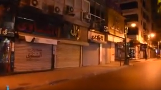  بالفيديو . شوارع الإسكندرية فى ساعات الحظر 
