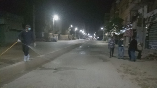 بالصور: تطهير شوارع مدينة طامية ضد 