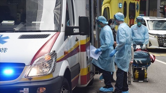 فرنسا تسجل 588 وفاة جديدة بفيروس كورونا
