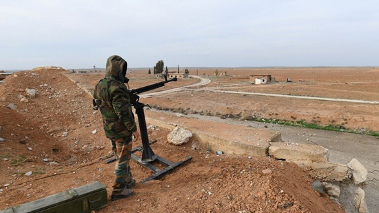 عناصر من القوات السورية