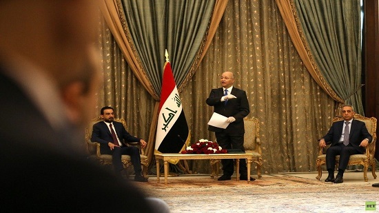  تكليف مصطفى الكاظمي بتشكيل الحكومة العراقية الجديدة