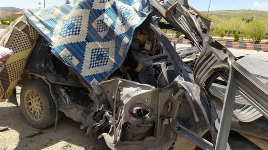  طائرة إسرائيلية تقصف سيارة لحزب الله قرب الحدود السورية اللبنانية 