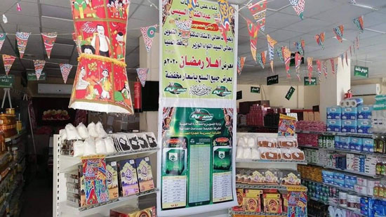  ٦٥ معرض للسلع  الغذائية بالمنيا استعدادا لشهر رمضان