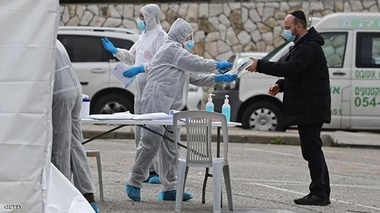 إسرائيل : 5 وفيات بفيروس كورونا و 12855 إصابة 
