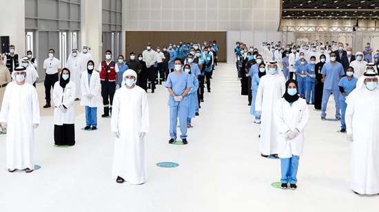 دبي تفتح مستشفى ميداني في المركز التجاري العالمي
