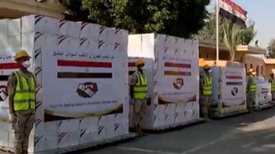 مصر ترسل مساعدات طبية إلى السودان