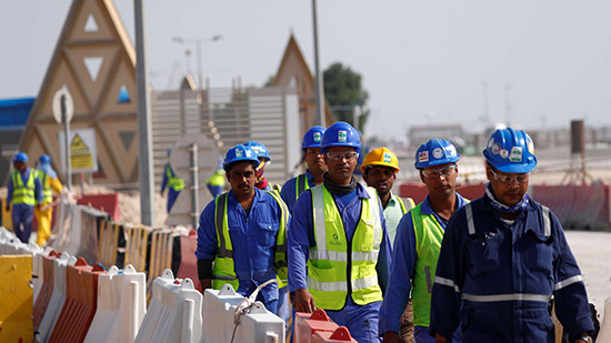 العمال الأجانب في قطر 