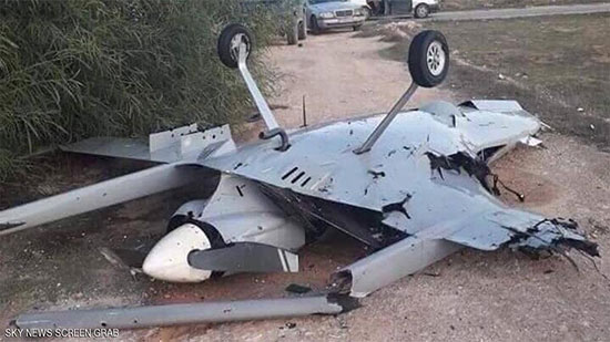 الجيش الليبي يسقط طائرة مسيرة تركية

