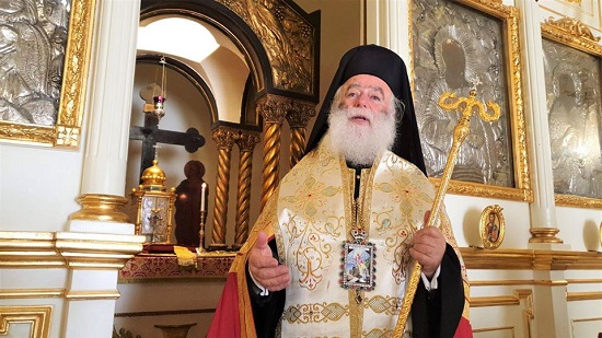 البابا ثيودوروس الثاني  يعيد افتتاح كنيسة القديس نيقولاوس بالاسكندرية 

