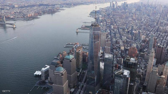 منظر عام لمدينة نيويورك الأكثر تألما من كورونا بأميركا