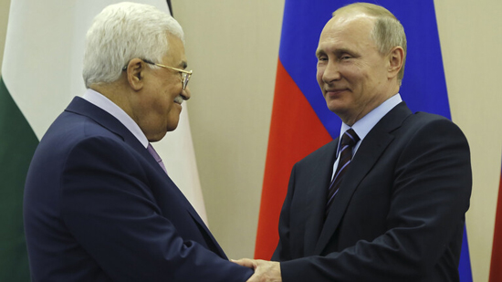 عباس يتوجه بطلب لبوتين لتنظيم مؤتمر دولي في موسكو لبحث القضية الفلسطينية