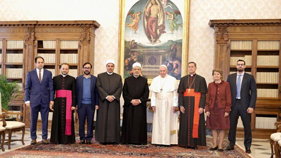 اللجنة العليا للأخوة الإنسانية تبعث رسالة شكر للمركز الكاثوليكي بالأردن لمشاركته في يوم الصلاة الموحدة 