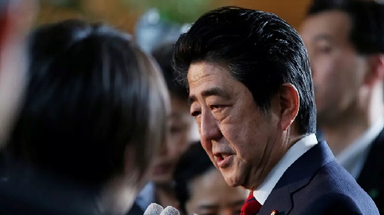 رئيس الوزراء الياباني، شينزو آبي