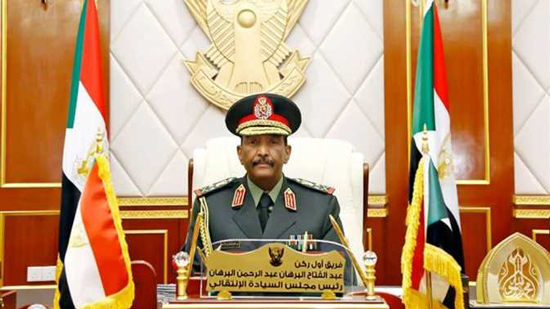 الفريق أول عبد الفتاح البرهان رئيس مجلس السيادة السوداني - صورة أرشيفية