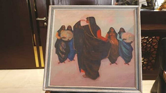 مصري يعيد إلى الكويت لوحة فنية نادرة مسروقة منها
