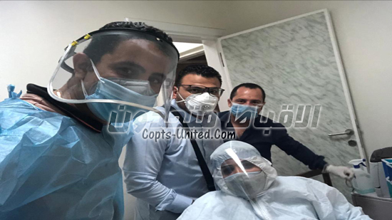 من دير القديس سمعان أطباء متطوعين لخدمة المصريين في مواجهة فيروس كورونا