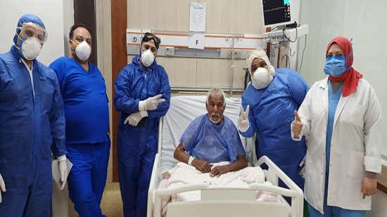 خروج 7 متعافين من مستشفى العزل باسنا
