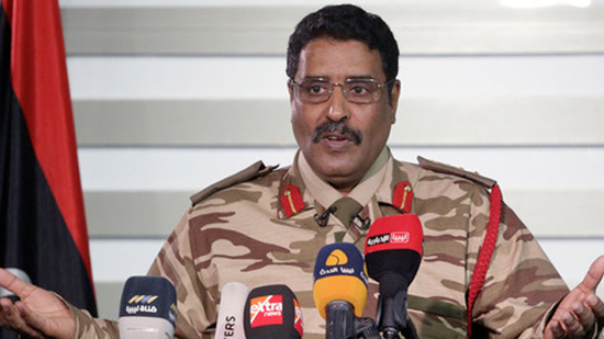 اللواء أحمد المسماري المتحدث الرسمي باسم الجيش الوطني الليبي