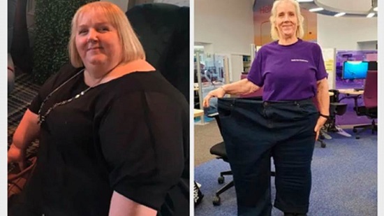 امرأة تكشف سر فقدانها لـ102 كيلو من وزنها
