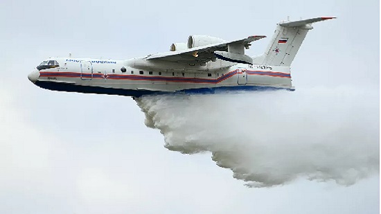 وصول طائرات روسية لإطفاء الحرائق إلى تركيا
