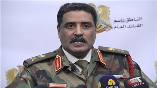 المتحدث باسم الجيش الوطنى الليبى اللواء أحمد المسمارى
