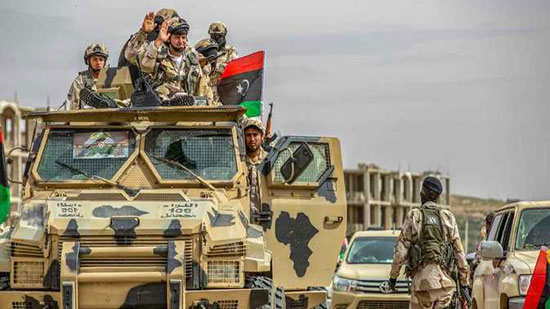  قوات للجيش الليبي تتحرك للدفاع عن مدينة سرت
