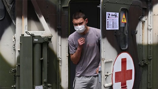 الدفاع الروسية: شفاء 5626 عسكري من فيروس كورونا